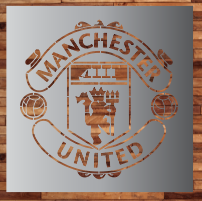 Manchester United FC Stencil Stencil