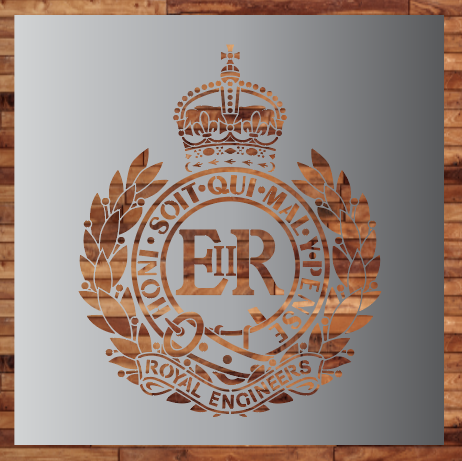 Royal Engineers Stencil